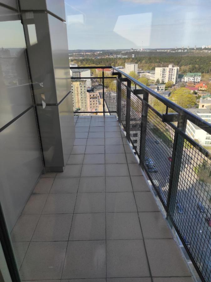 Luxury Apartment In Skyscraper Vilna Exterior foto